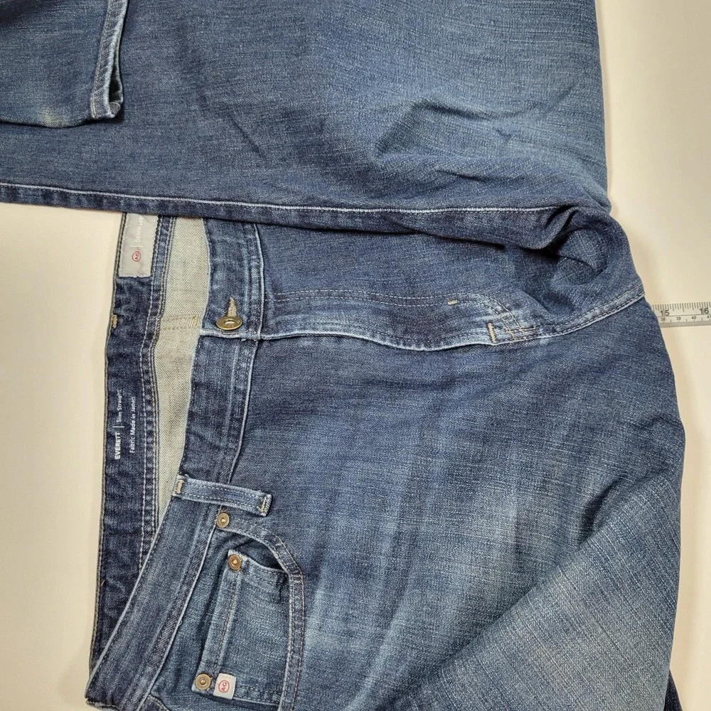 AG Adriano Goldschmied Men's Jeans Denim‎ 360 Everett Slim Straight Size 40x34